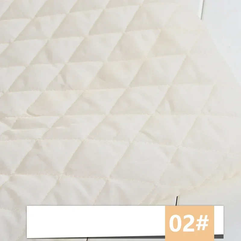 100/200x150cm Thicken Quilted Interlinings Lining Cotton Fabric for Autumn&winter Coat Cotton-padded DIY Jacket Cushion FA220: 100x150cm / 2