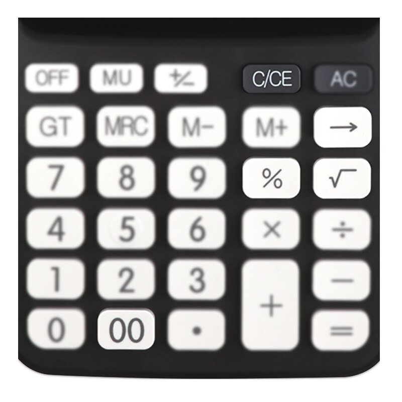 MP® Calculadora 12 Dígitos con Pantalla LCD Fuente Energía Solar Portátil Oficina Escritorio Estudiantes Escuela Batería Suministros Material Escolar TrabajoBotón Matemáticas Herramienta Digital Papelería 4 Colores
