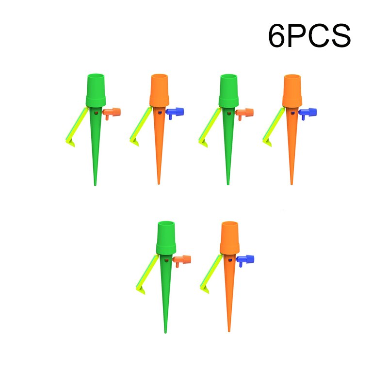 6/12PCS Self-contained Auto Drip Irrigation Watering System Automatic Watering Spike for Plants Flower Indoor Household: 6 pcs
