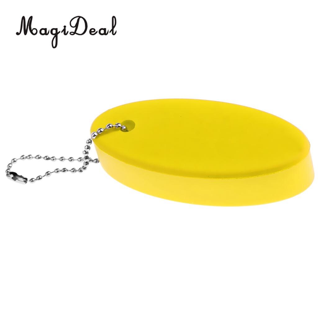 Draagbare Marine Yachting Varen Drijvende Sleutelhanger Sleutelhanger Key Float Boei Voor Seaside Zwemmen Surf Vissen Kajak Kano Zwembad Sport: Yellow