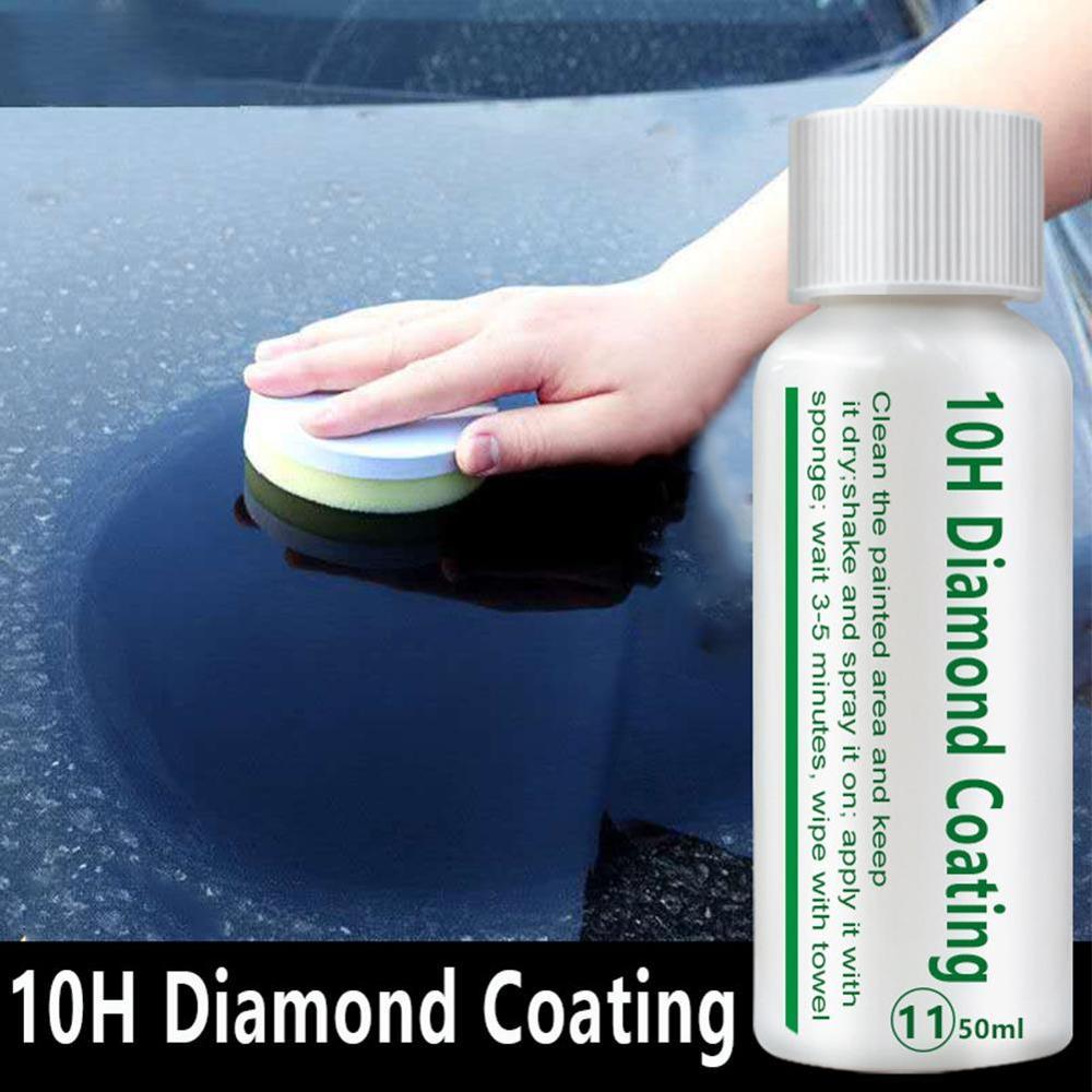 50ML 10H Diamond Coating Hydrophobic Glass Coating Ceramic Automotive Coating Car Kit Diamond Hydrophobic Glass Coating Polish