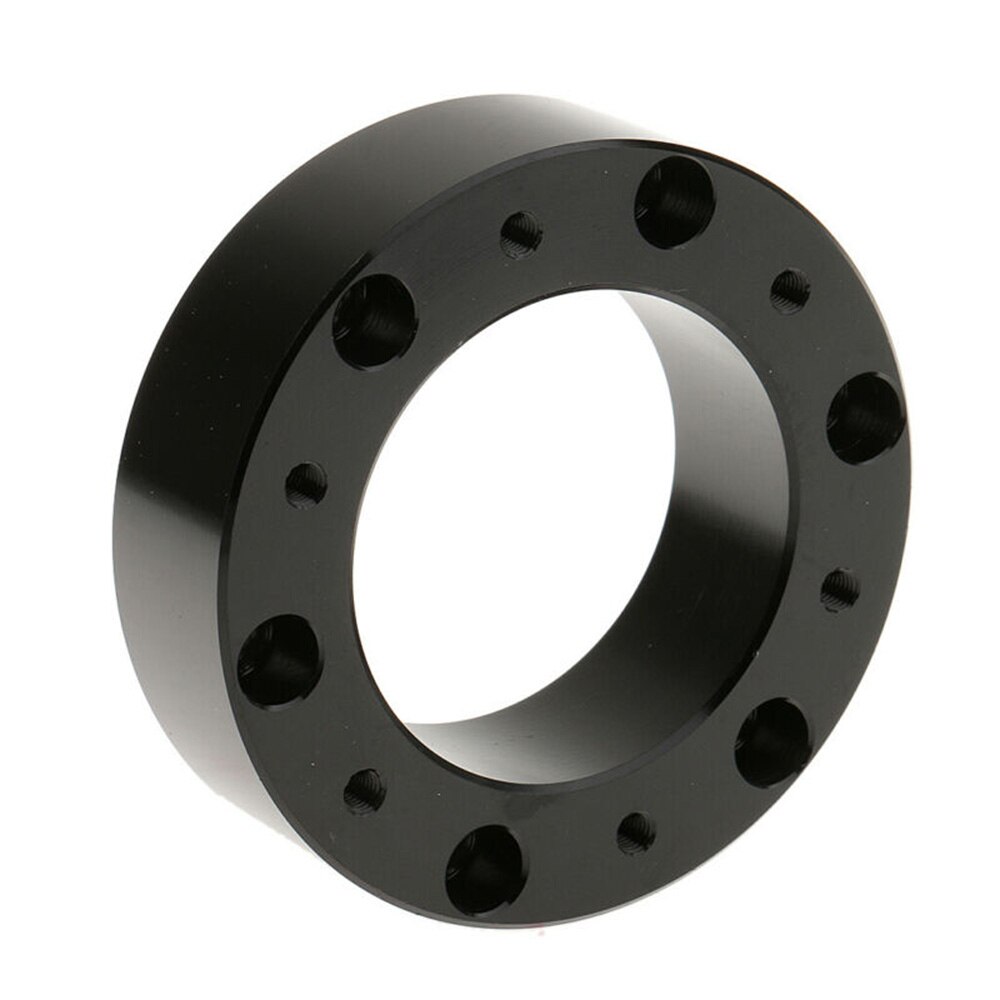 25mm / 1 '' Steering Wheel Spacer Hub Black Aluminium Kit 85mm / 3.3 '' Aluminum Alloy