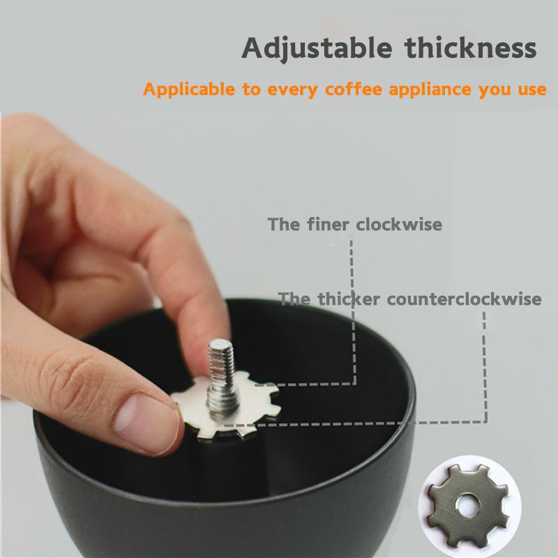 Manual coffee bean grinder hand-cranked grinder household small-scale washed ceramic grinding core manual grinder
