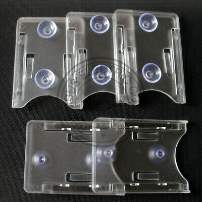 EM UHF Mifare1 6C RFID Card Holder Shelf Clip w/Vacuum Chuck f/windshield glass