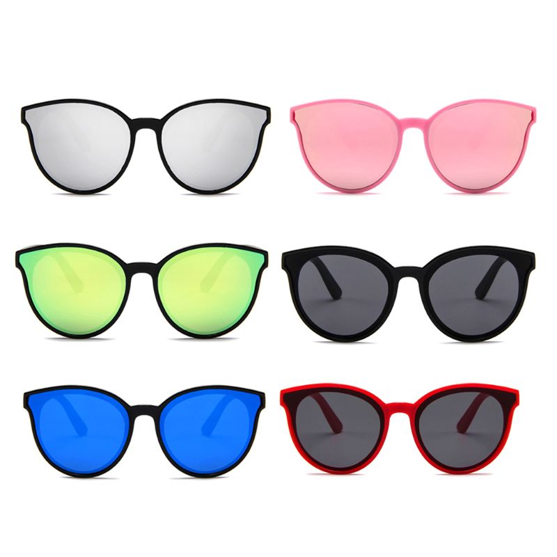 Cat Eye Kids Zonnebril Brand Kind Zonnebril Anti-Uv Baby Zon-Shading Meisje Jongen Sunglass