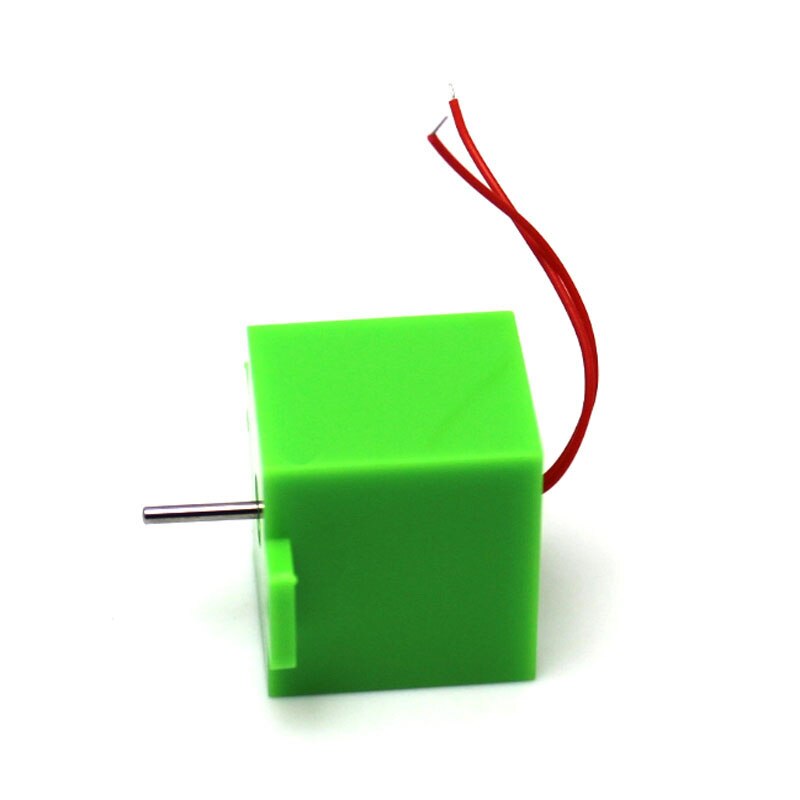 Vierkante Shell Wind Generator Diy Model Motor Mini Dc Motor