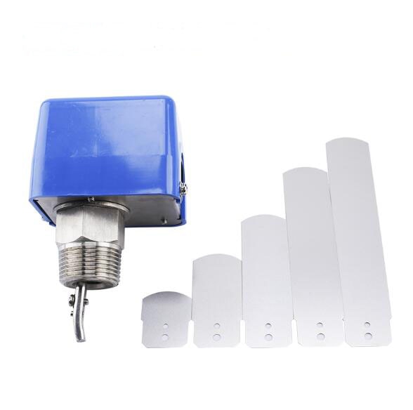 Iron base brass thread Flowmeter water flow switch stainless steel base and thread induction target flow sensor