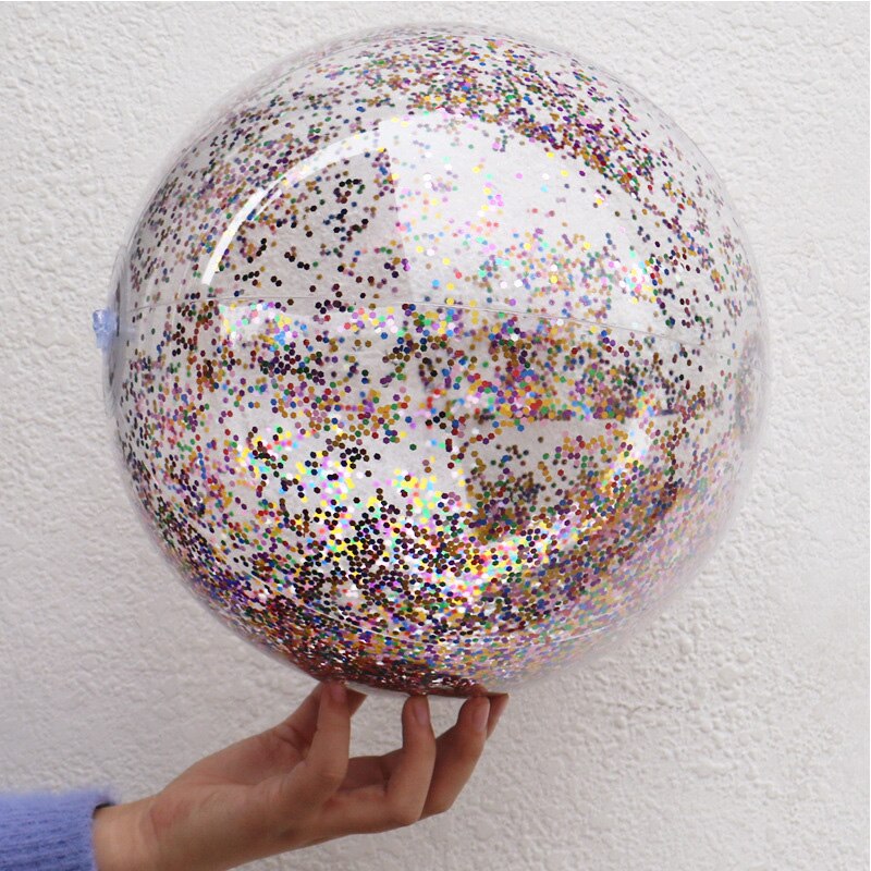 Kids Fun Speelgoed Pailletten Opblaasbare Bal Ballonnen Zwembad Play Party Water Game Strand Sport Ballen Kid Speelgoed
