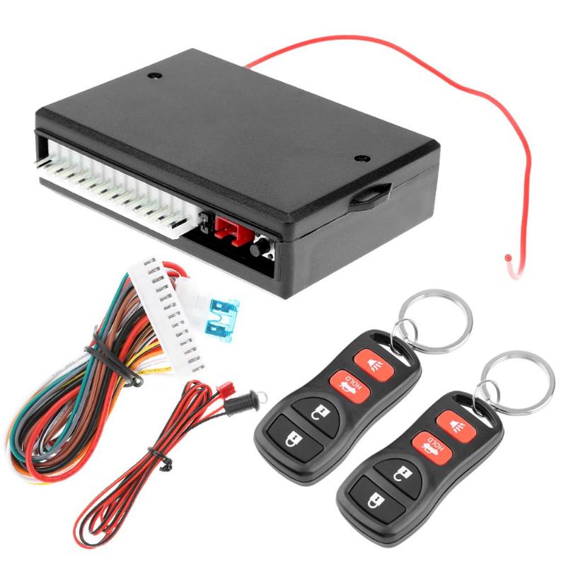 Universal Car Alarm Systems Auto Central Door Lock Remote Kit Keyless Entry System Central Locking With Remote Control