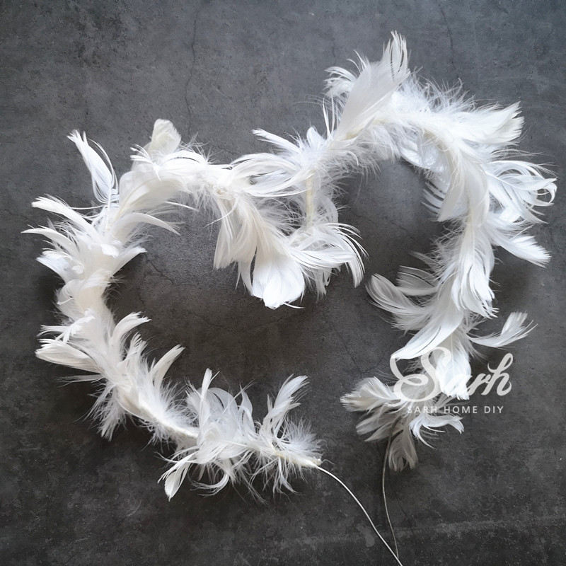 Flower arch Fairy Lady Happy Birthday Cake Topper Party Decoration for Girl's Birthday Party Supplies Lovely: Angel feather