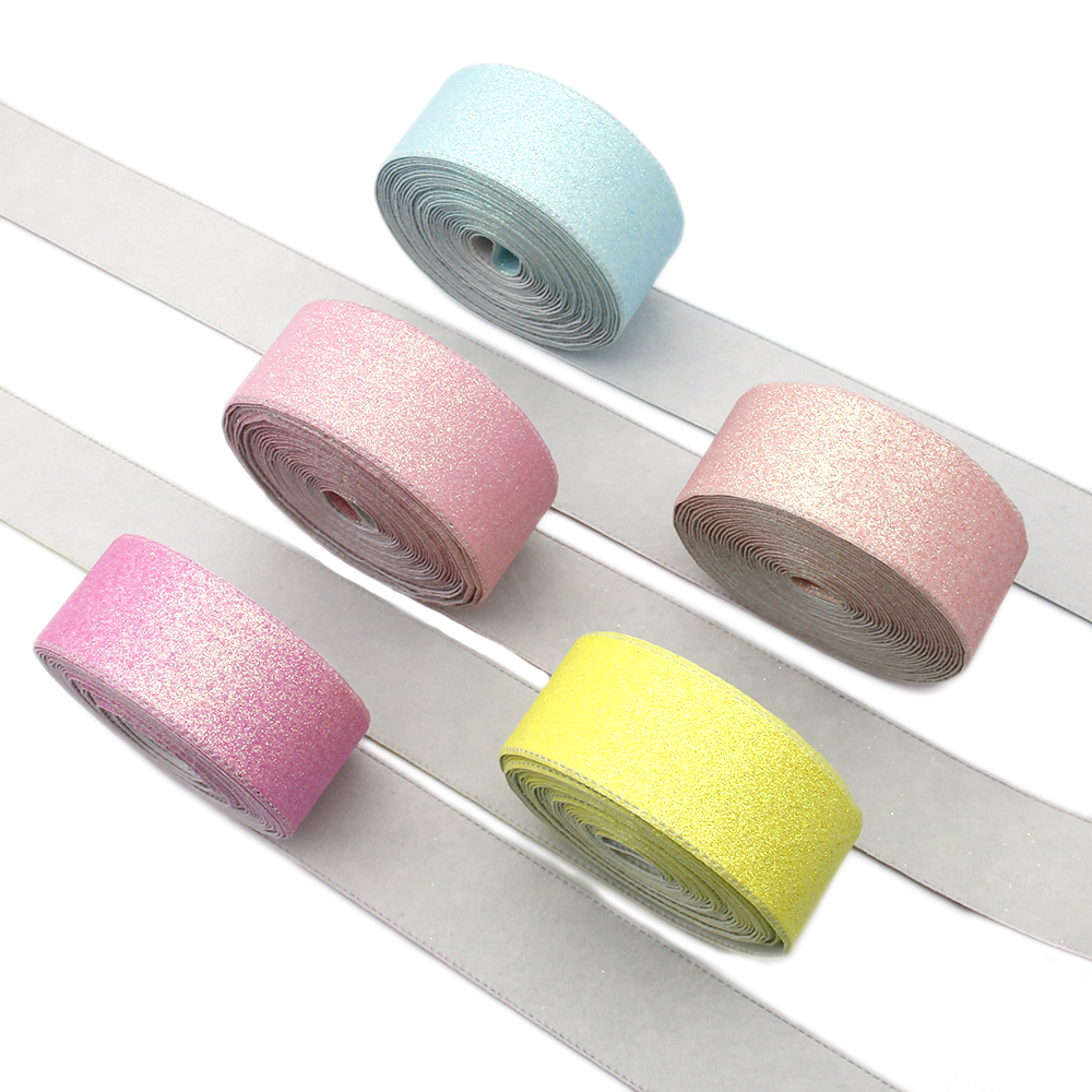 Cinta de cuero sintético brillante fino de Color sólido de 38mm 5 yardas/rollo, materiales hechos a mano para hacer proyectos, 5Yc8025