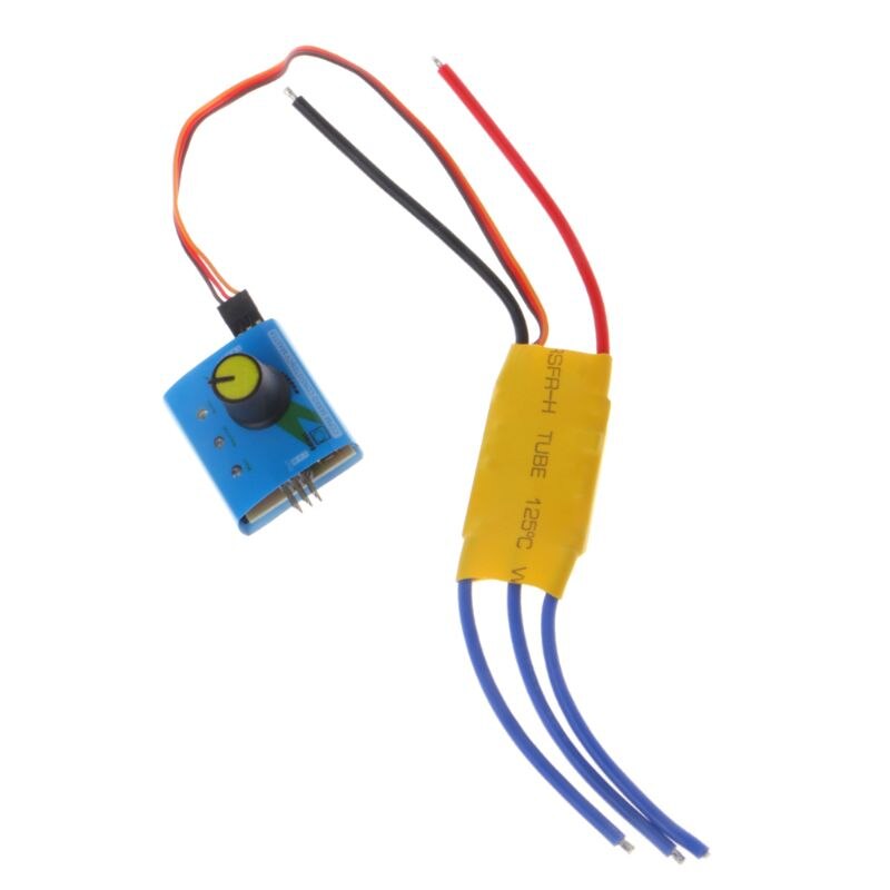 Borstelloze Motor Controller Voor DC12V 30A High-Power Borstelloze Motor Speed Controller Dc 3-Fase Regulator Pwm