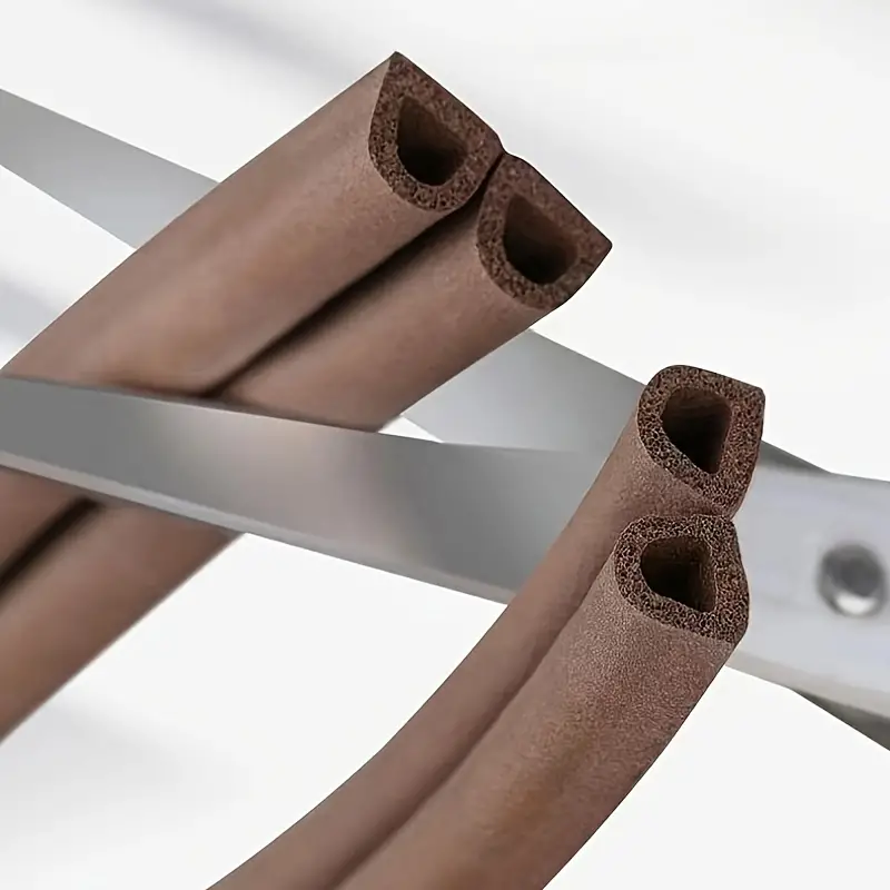 Weatherproof sealing strip for doors and windows, self-adhesive window sealing strip type d for doors, soundproof foam, sealed collision strip
