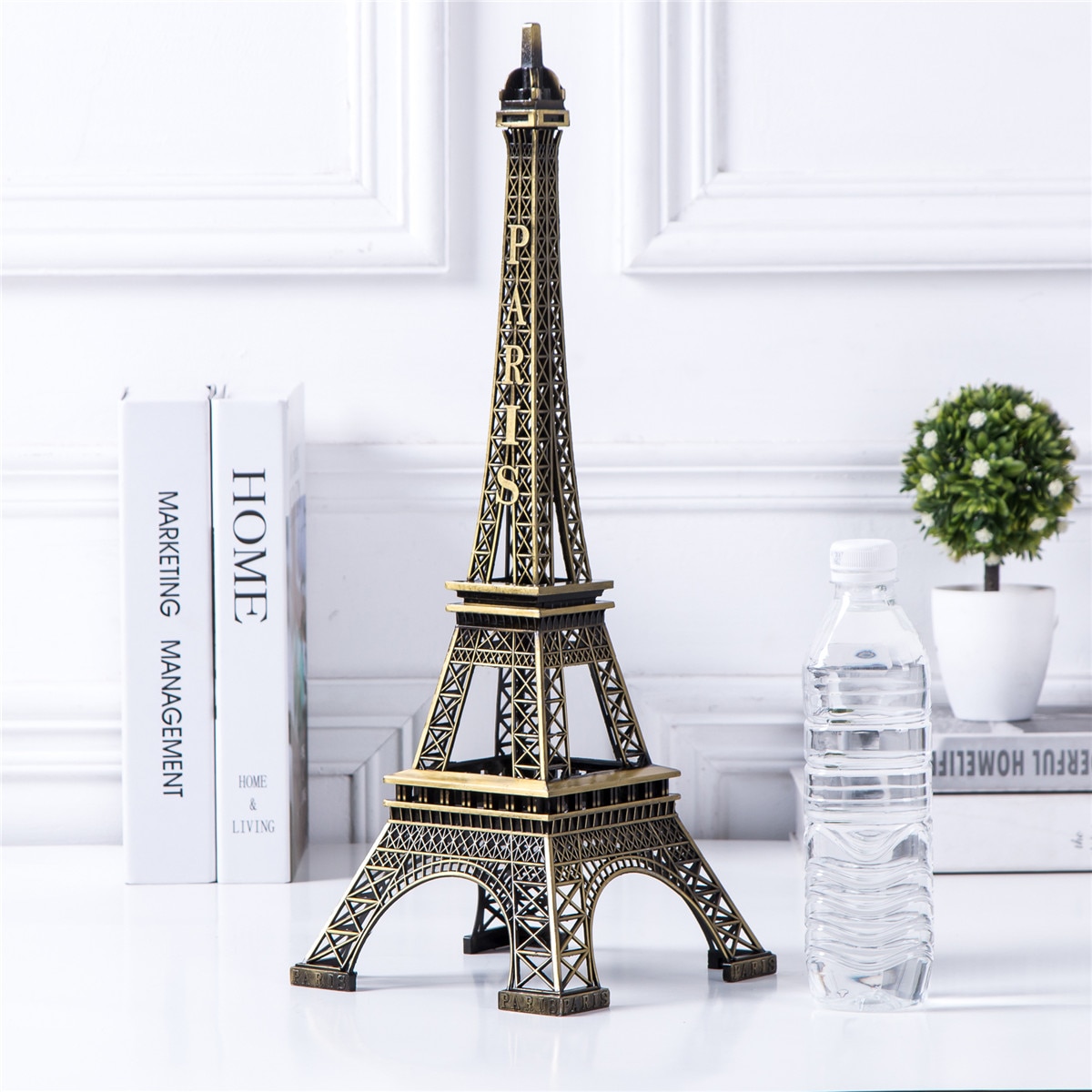 Bronze Eiffel Tower Decor zinc alloy Metal Home Decoration Improvement