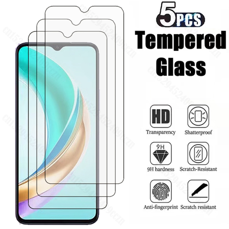 Para Honor X6b X5b Plus vidrio templado de Protector de pantalla completa para Honor X6 X6a X5 Plus película de vidrio
