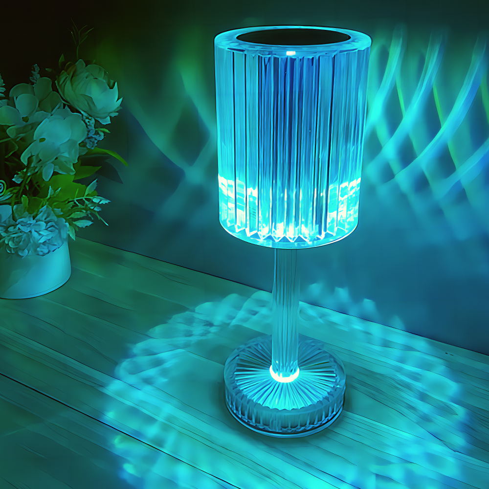 Lampe de bureau Rechargeable USB avec niveaux de luminosité réglables lampe de bureau avec éclairage RGB LED lampe de Table de bureau RGB