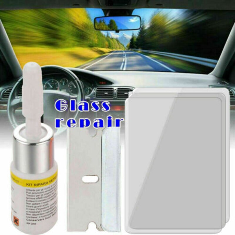 Equipment Fluid repair Resin Transparent Automotive Windshield Glass Crack