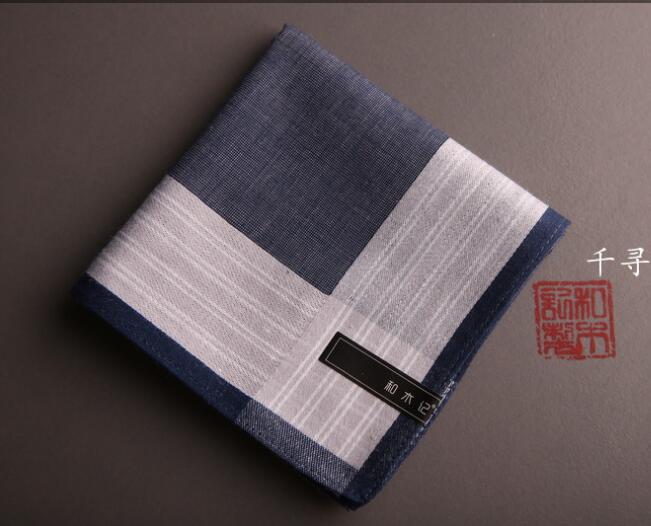 Lommetørklæde herre bomuld 15 farve 43*43cm: 5