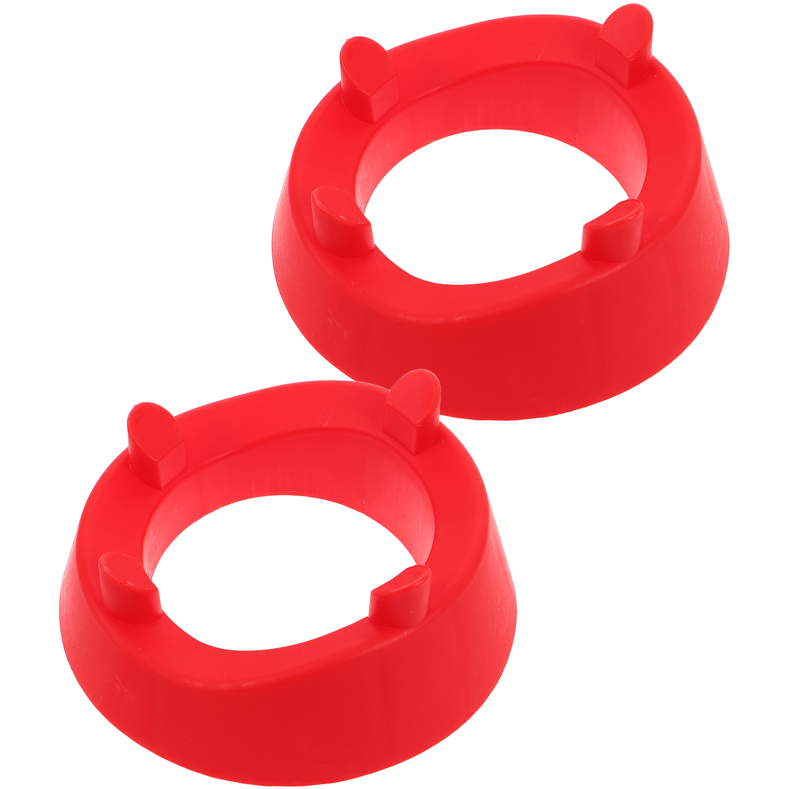 2 Pcs Ball Holder Football Stand Basketball Display Rack Soccer Base Rugby Equipment Fitness Balls Sport Storage CradleBracket: Red