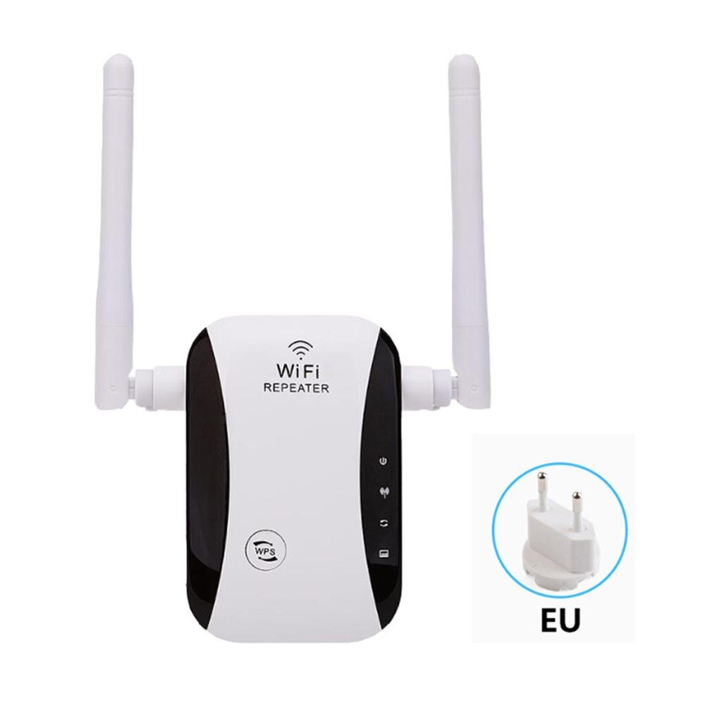 300Mbps Wireless WiFi Repeater 2.4GHz Wifi Extender WiFi Amplifier WiFi Booster Long Range Repeater Wi-fi Repeater Dual Mode: EU