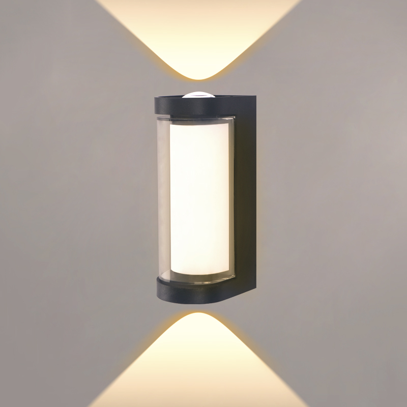 Luz Led moderna de pared para exteriores, luces impermeables para porche, balcón, jardín, lámpara de pared interior, decoración del hogar: Blanco frío