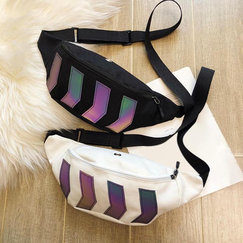 fanny Leinwand Gürtel Brust Tasche für Frauen Männer Hüfte hüpfen Schulter Bote Packungen Party Täglichen Geld Geldbörse Telefon Beutel tasche #15