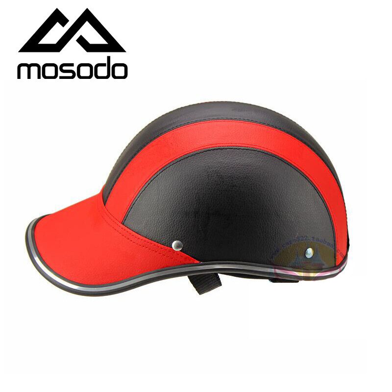 Motorfiets Half Helm Baseball Cap Stylehalf Helm Elektrische Fiets Scooter Anti-Uv Veiligheid Harde Hoed Auto Zomer Eendenbek Cap: 3
