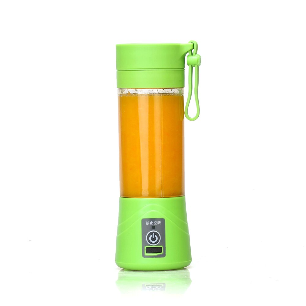Homgeek 4 kleuren elektrische sapcentrifuge smoothie maker blender draagbare sapcentrifuge usb oplaadbare elektrische fruitpers machine: Groente