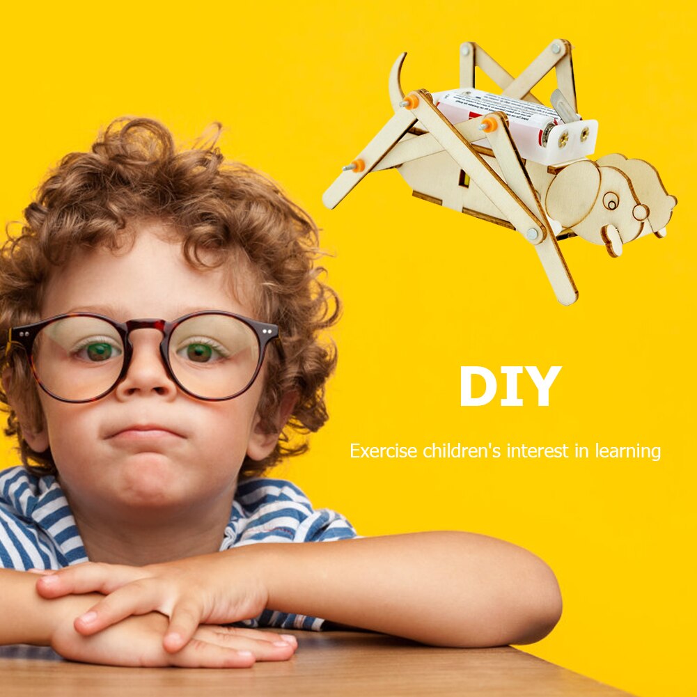 DIY Assembly Model Mechanical Dog Teaching Equipment Small Production School Projects Teaching Educational Equipment