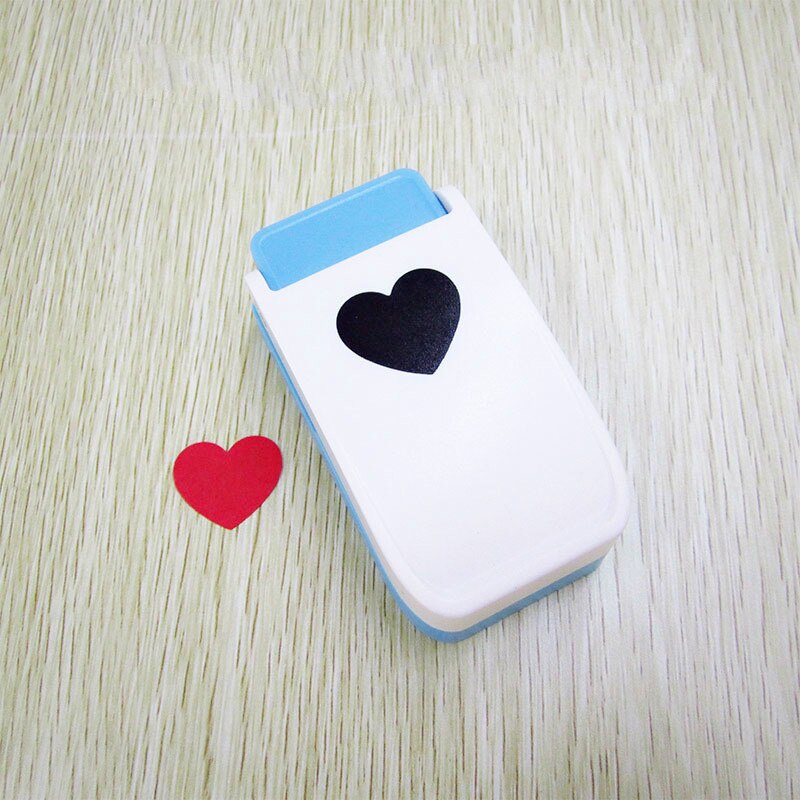 1 Pcs Tuba Embossing Machine Handleiding Diy Druk Grafiek Hit Bloem Papier Cutter Furador Punch Scrapbooking Eva Para Artesanato: Love 2 5 mm