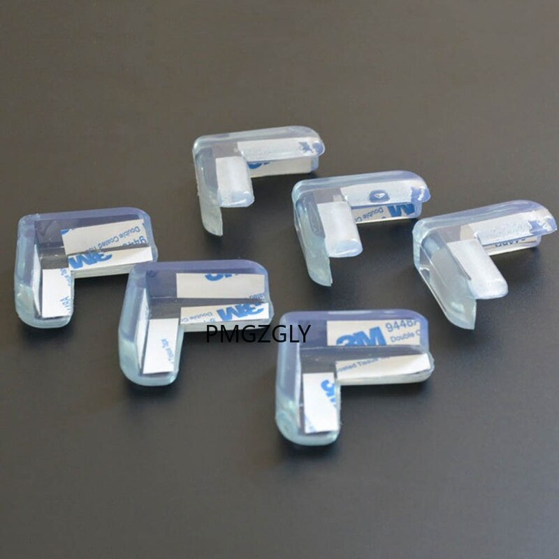 4Pcs Soft PVC Desk Table Guard Edge Child Safety Corner Protector Protection Cover Safe Cushion with Adhesive Tape