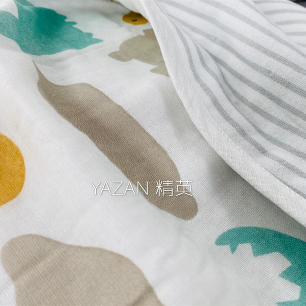 Ya Zan 105*110 6 schichten Blick Sommer Decke baumwolle Baby decke Super dicken Super Sanft schlaf decke schlafen Decke