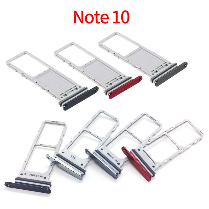Single Dual SIM Card Slot Holder Tray Slot Replacement Part For Samsung Galaxy Note 10 In Stock