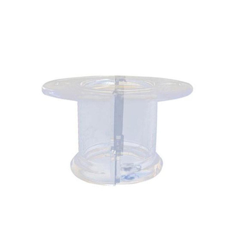 Vogel Acryl Buis Kraag Voor Ernstige Papegaai Veren Plukken Nekband Beperkt Hals Beweging Voor Ara Kaketoe Afrikaanse Grijs: L