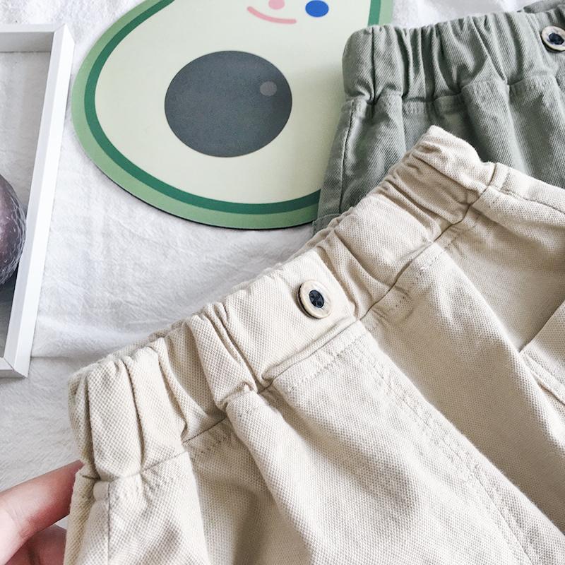 VIDMID – pantalon court ample en coton pour bébé, vêtements pour garçons, été , P5227