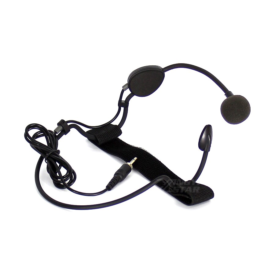 Headworn Condenser Mic Headset Microphone 3.5mm Male Screw Jack Microfone For Karaoke Wireless System Transmitter