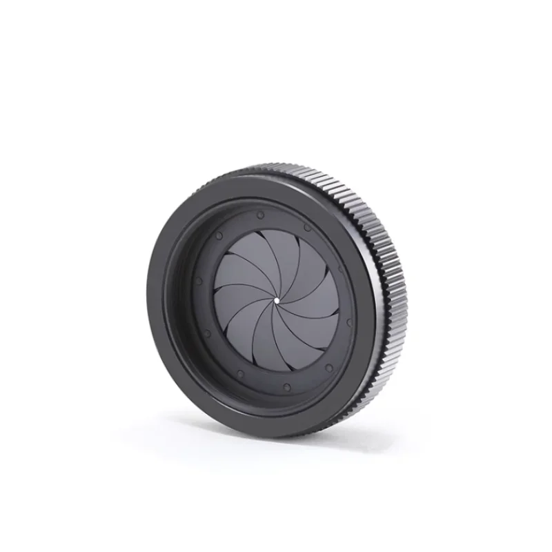Lente de cámara de microscopio de Diafragma Iris, anillo adaptador de módulo de reequipamiento DIY, M42 a M42, 1,5-29mm: Rojo