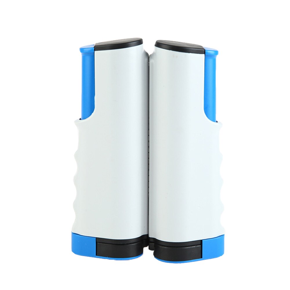 Retractable Table Tennis Net Portable Ping Pong Post Net Rack for Any Table Tennis Table Ping Pong Net: blue grey