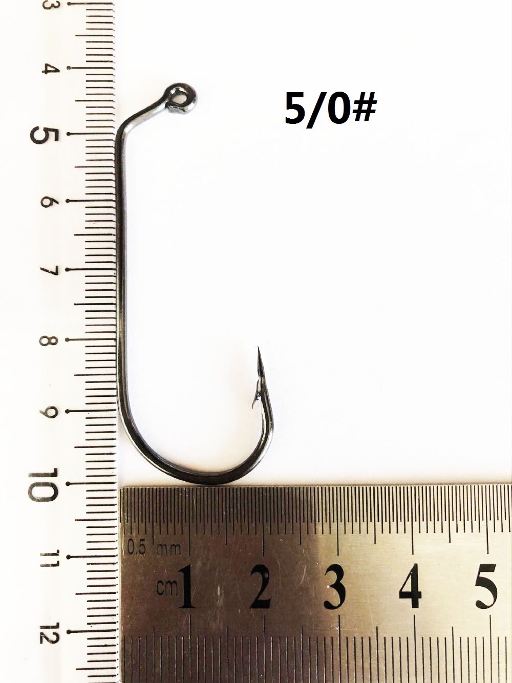 100pcs 32786 Jig Fishing Hooks High Carbon Steel Saltwater Fishhooks Bass Jigging Size 4# To 8/0#: Size 5I0
