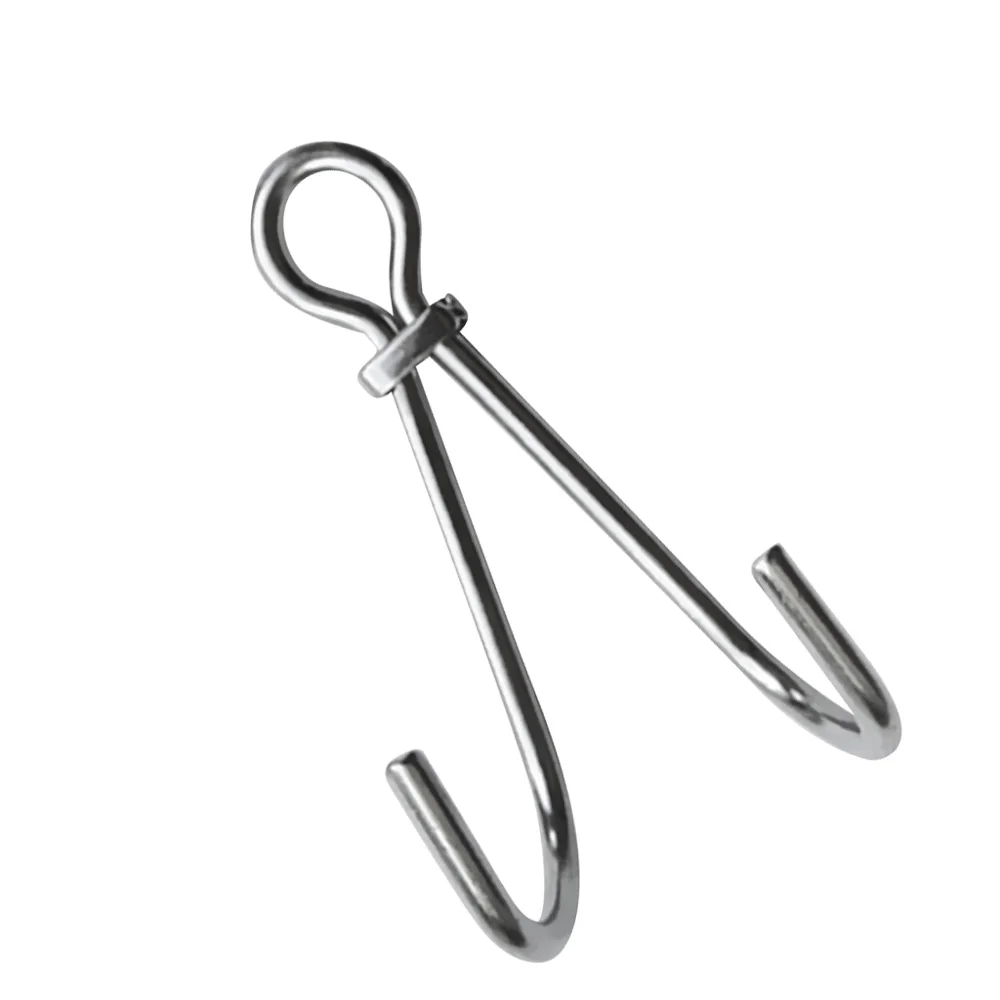 13.5cm Scuba Dive Reef doppio gancio attrezzatura di sicurezza deriva corrente gancio per immersione Kayak canoa attrezzatura Hardware accessorio