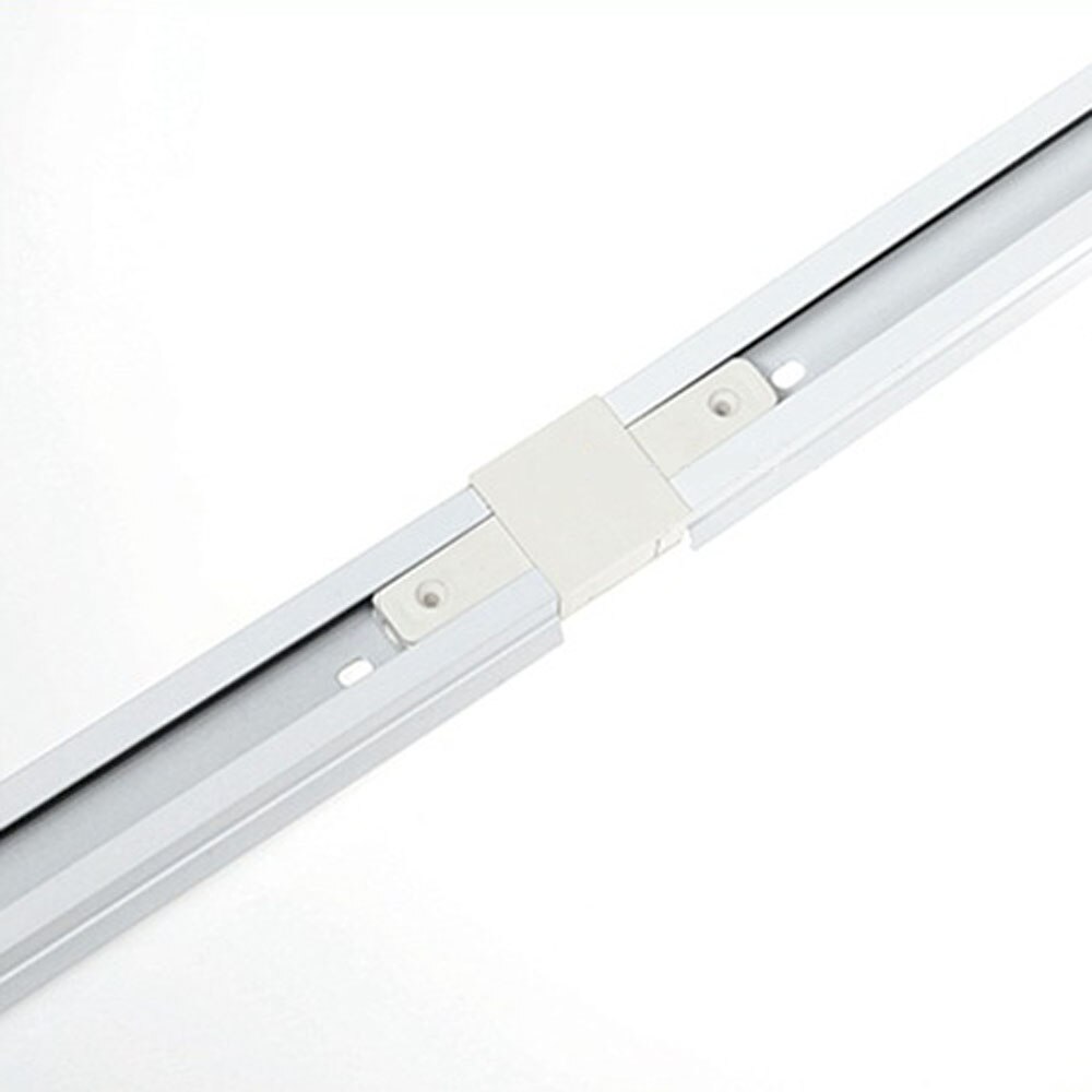 Iluminación de pista 1 m conectores de carril de pista de aluminio 1 metro accesorio de carril de luz de pista 2 cables de carril de aluminio de las luces de la pista