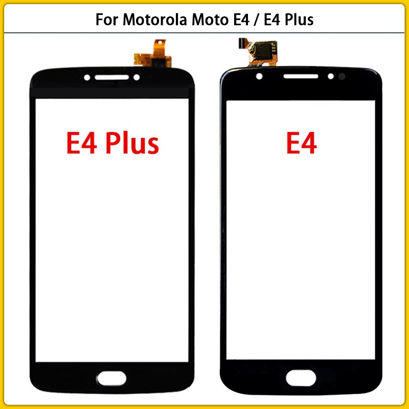 E4 Touchscreen For Motorola Moto E4 Plus XT1770 XT1773 Touch Screen Panel Digitizer Sensor LCD Front Glass XT1762 XT1763