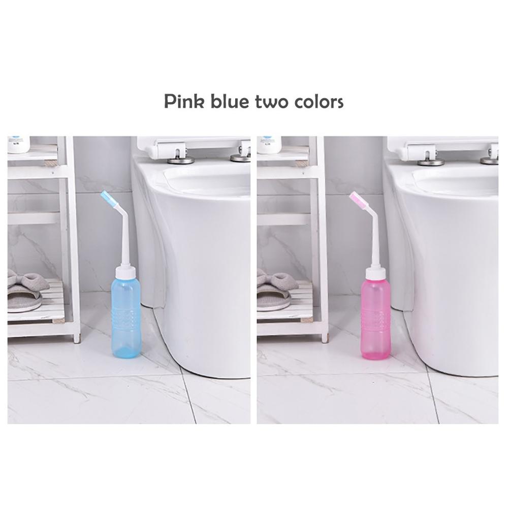 560ml Portable Travel Hand Held Bidet Sprayer Personal Cleaner Hygiene Bottle Spray Washing Portable Bidet for Toilet Handheld C