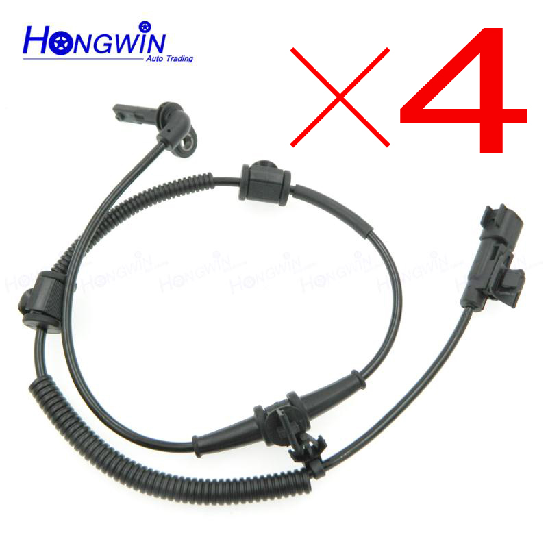 4PCS Front brake Wheel Speed Anti-lock ABS Sensor For Buick Chevrolet Cruze Vauxhall OPEL ASTRA AMPERA ZAFIRA 13329258 12842463