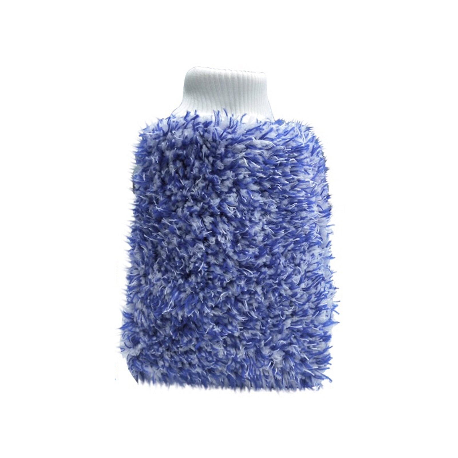 Luva multifuncional de microfibra, ultra portátil, anti-arranhão, lavagem de carro, acessórios, ferramentas de lavagem de carro: Azul
