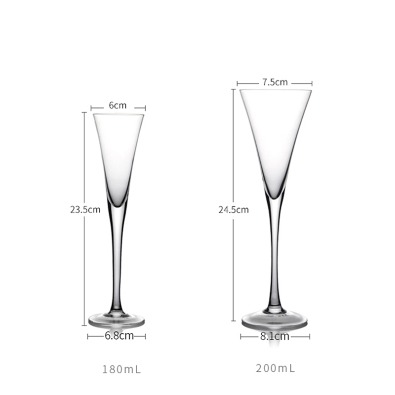 Cocktail champagne glas bägare vin cocktail bröllopsfest kopp bar bröllopsfest hem nattklubb drinkware