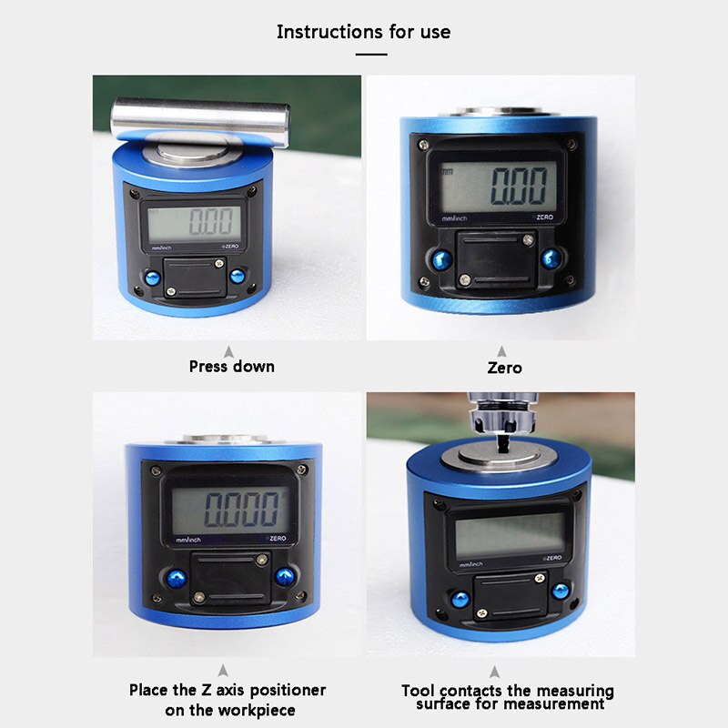 Setting Instrument Digital Display Z-axis Tool Setter CNC Tool CNC Tool Adjuster Measurement Positioning High Precision CH