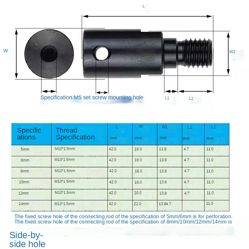Angle Grinder Electric Drill Conversion Head Multi-functional Grinder Conversion Connection Chuck Cutting Machine Converter