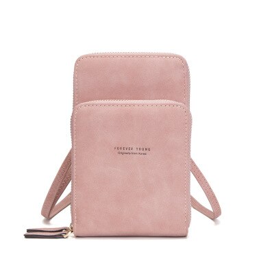 Crossbody Cell Phone Shoulder Bag Cellphone Bag Daily Use Card Holder Mini Summer Shoulder Bag for Women Wallet: 2-pink