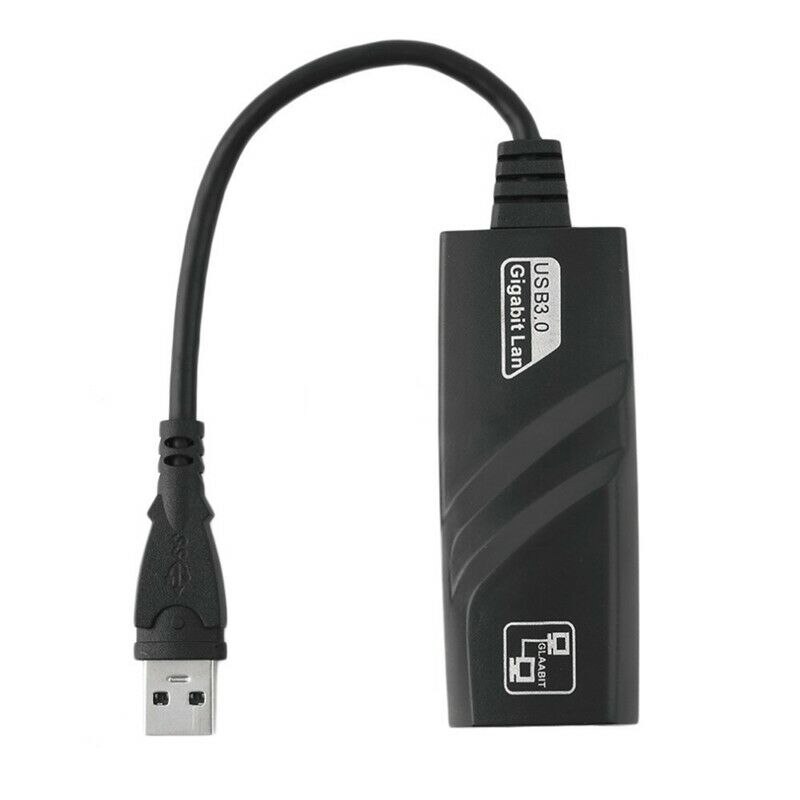 USB Ethernet Adapter USB 3.0 to 10/100/1000 Gigabit Ethernet Internet Adapter for laptop desktop TV box: Default Title